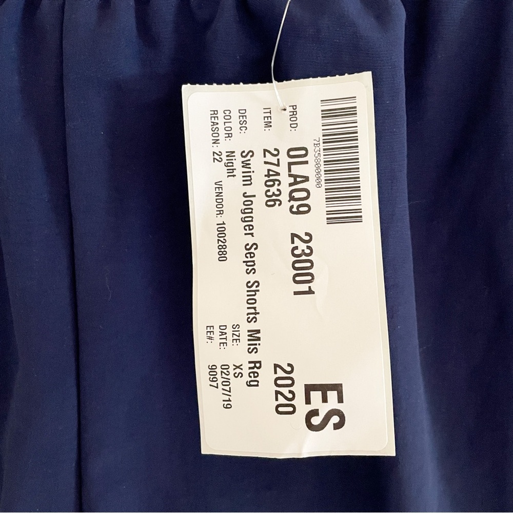 L.L. Bean Navy Blue Swim Shorts - Picture 3 of 5